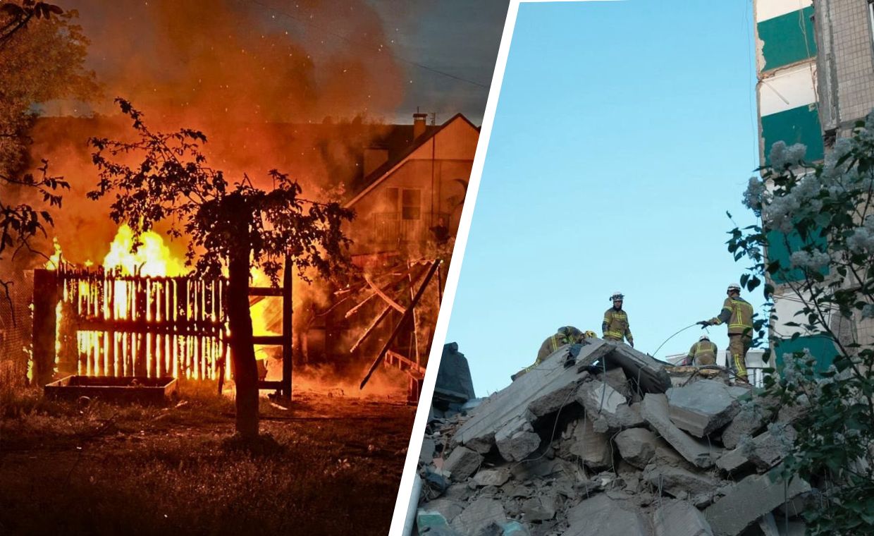Zmasowany atak na Ukrainę. Kijów liczy ofiary po uderzeniu dronów