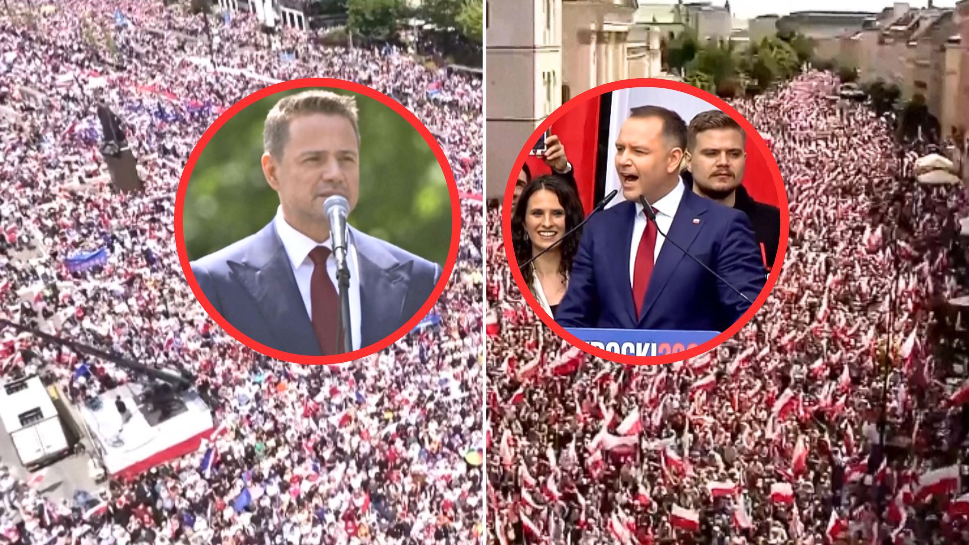 Głośno o Polsce za granicą. Nagrania z Warszawy dotarły do USA