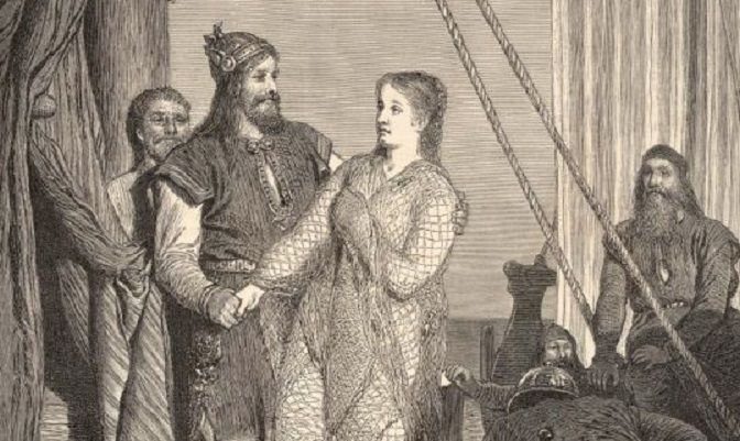 Był legendarnym wodzem wikingów. Jego przydomek to Włochate Portki