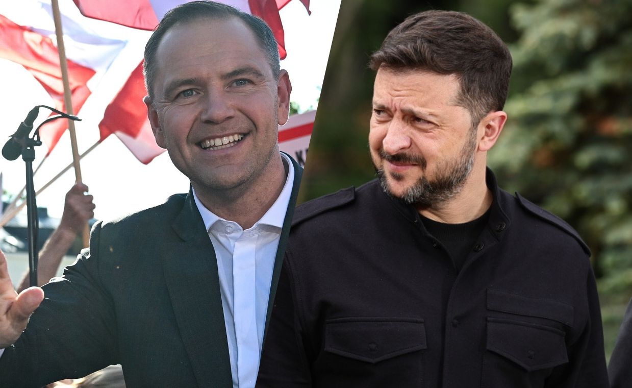 Nawrocki z wizytą u Zełenskiego? "Serdecznie zapraszamy Ukraińców"