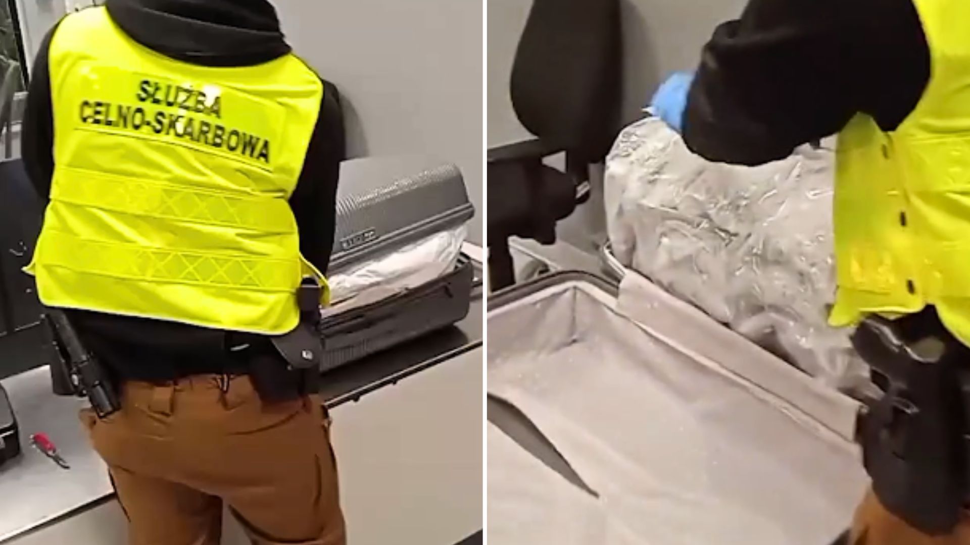 Odkrycie na lotnisku Chopina. Torba pasażera wzbudziła podejrzenia