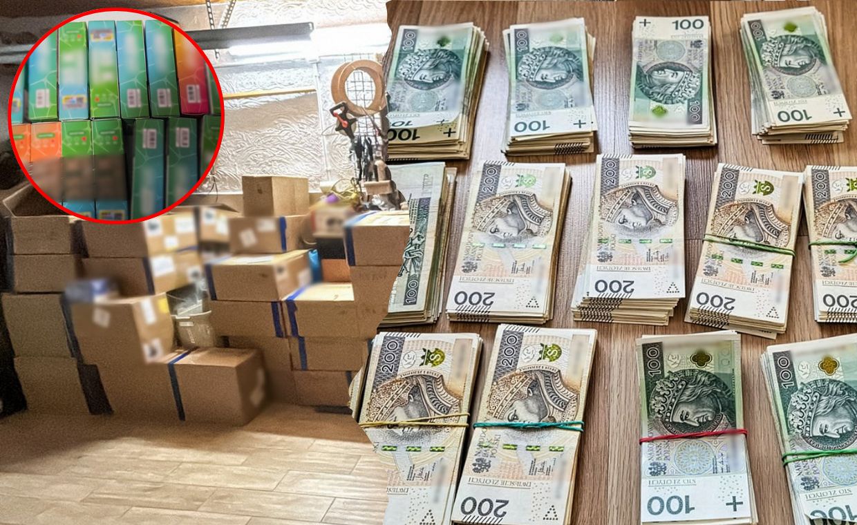 Milion nielegalnych e-papierosów. Akcja policji i CBŚP na Śląsku