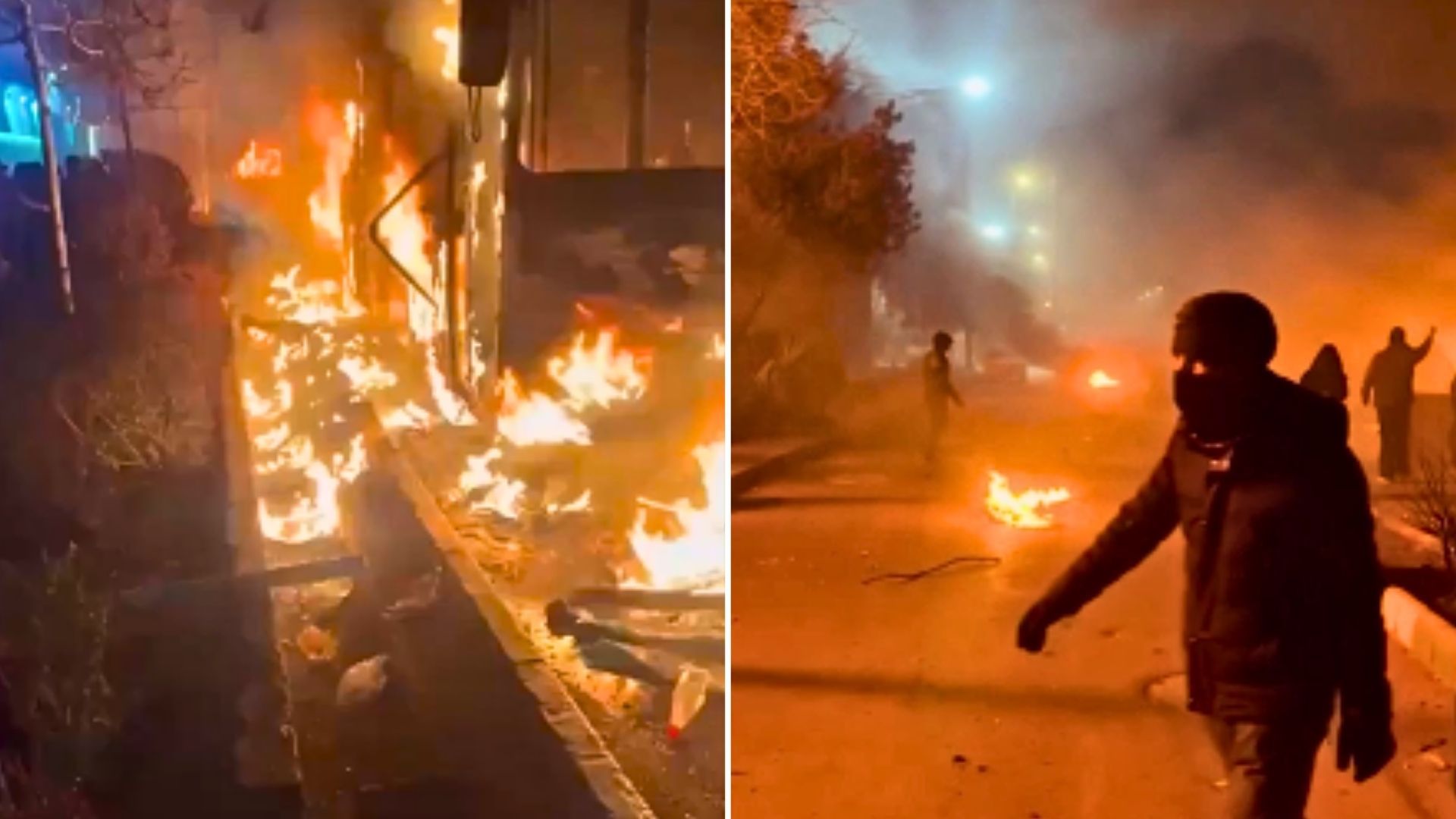 Chaos na ulicach w Iranie. Na nagraniach słychać strzały z broni