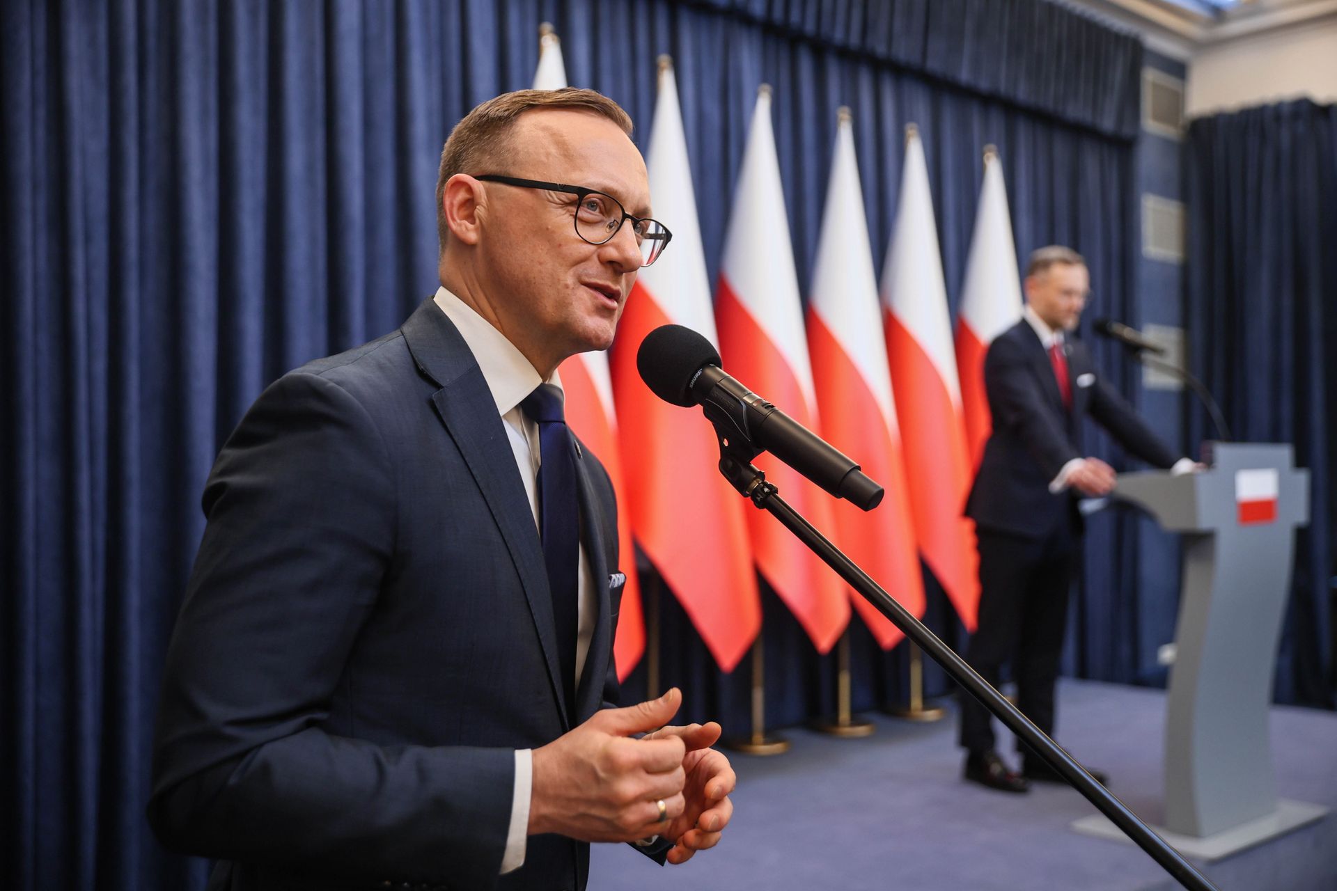 Rzecznik Nawrockiego o Polexicie. "Kłamstwo z ust premiera Donalda Tuska"