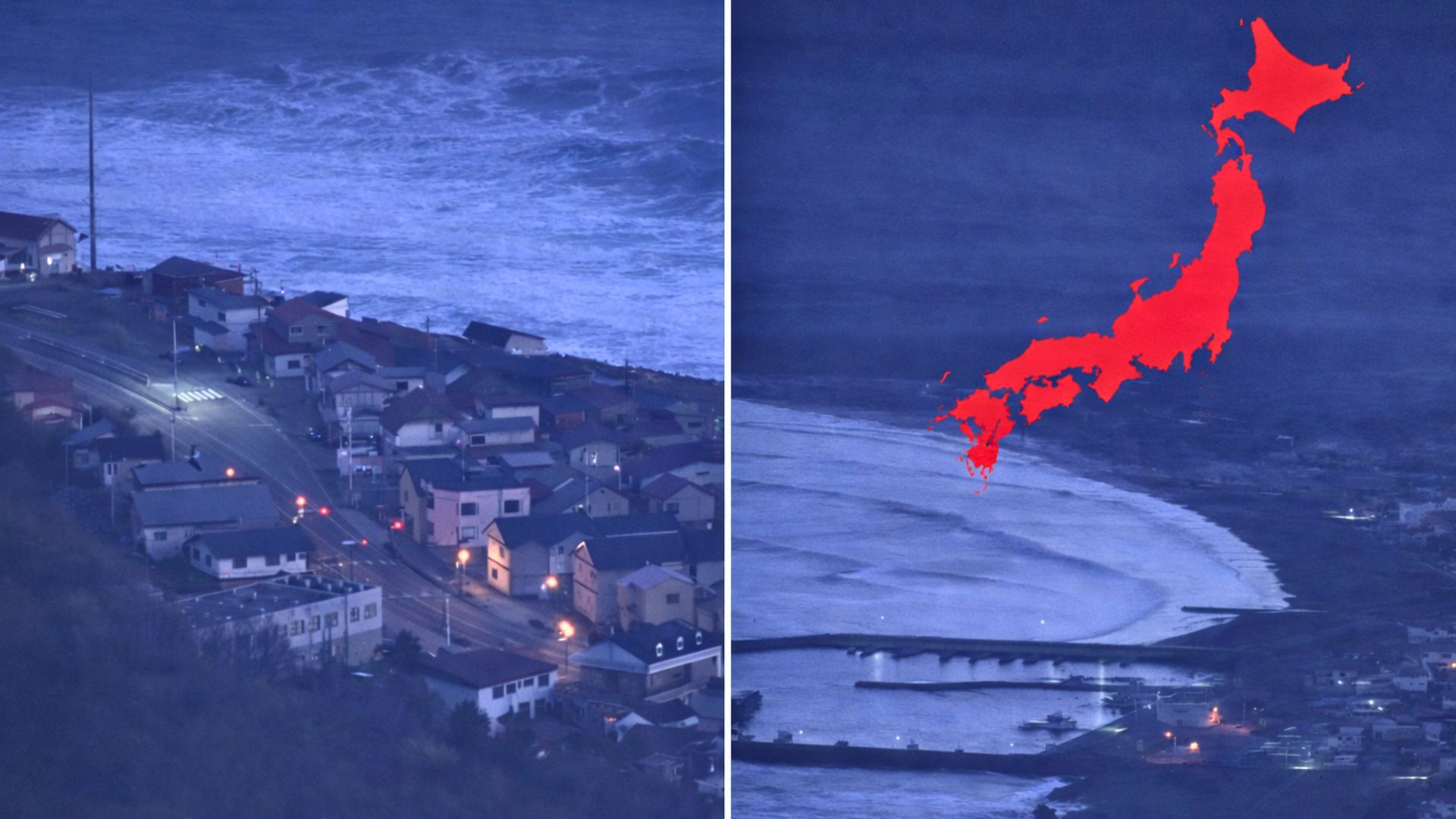 Japonia wstrzymała oddech. Tak wygląda wybrzeże po trzęsieniu ziemi