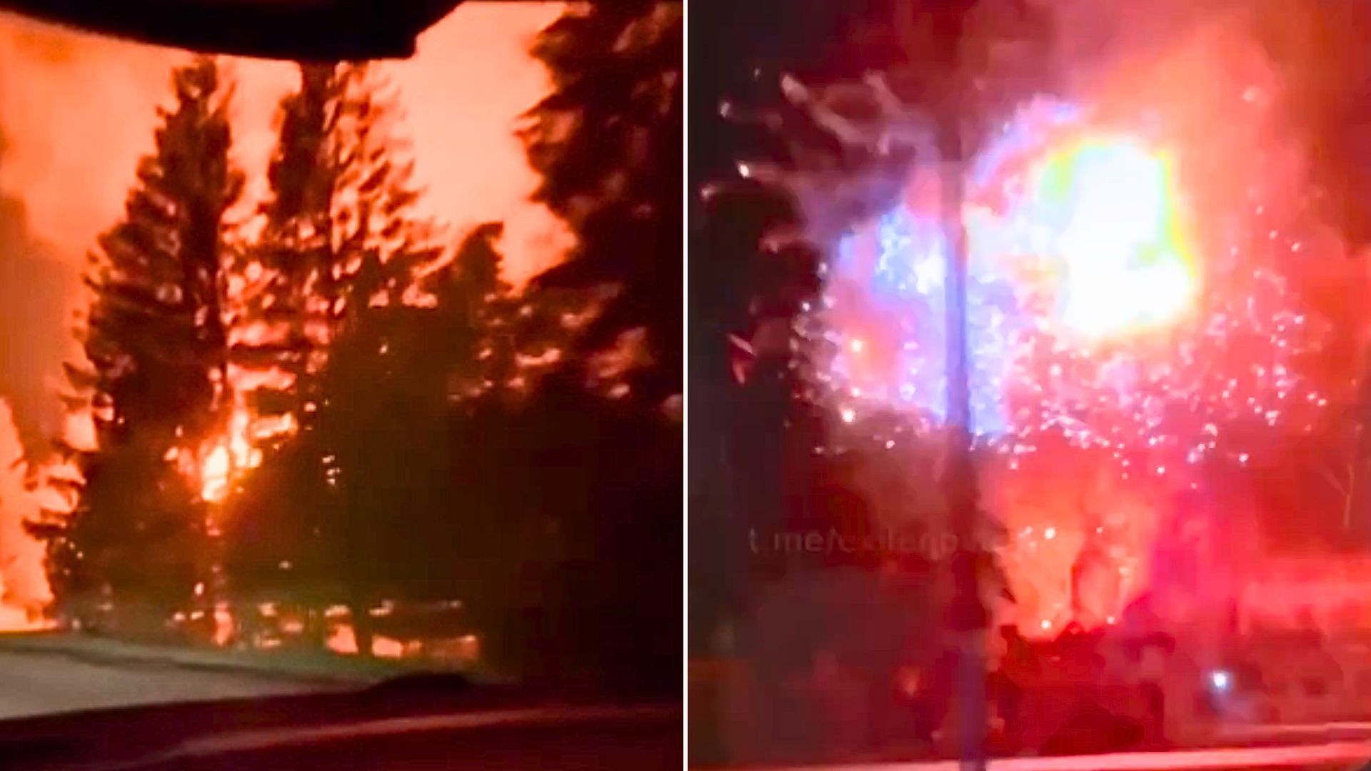 Nocny atak na Rosję. Seria eksplozji pod Kurskiem