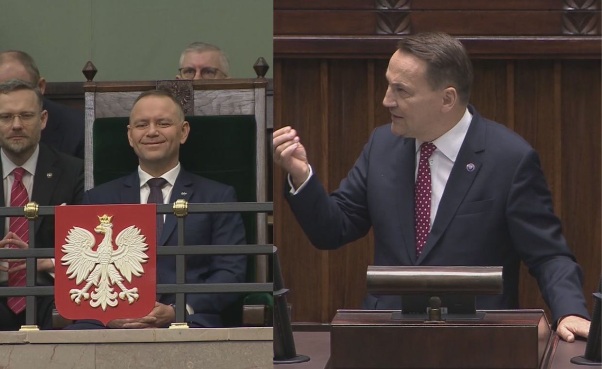 Podziękował Dudzie i spojrzał na Nawrockiego. "Apeluję"