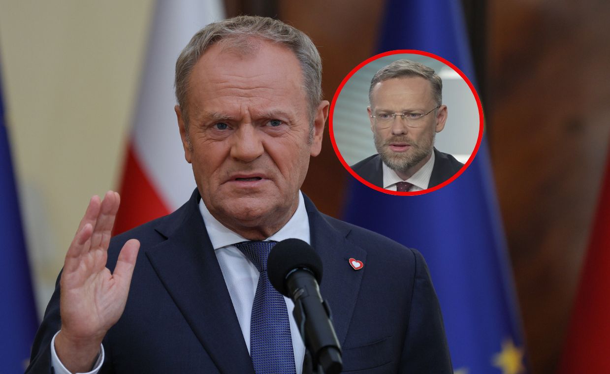 "Tusk jedzie w drugim wagonie". Ostre słowa z otoczenia Nawrockiego