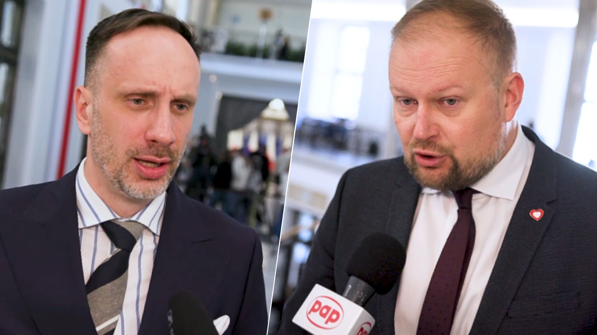 Wąsik i Kamiński bez immunitetów w PE. Gorące komentarze z Sejmu