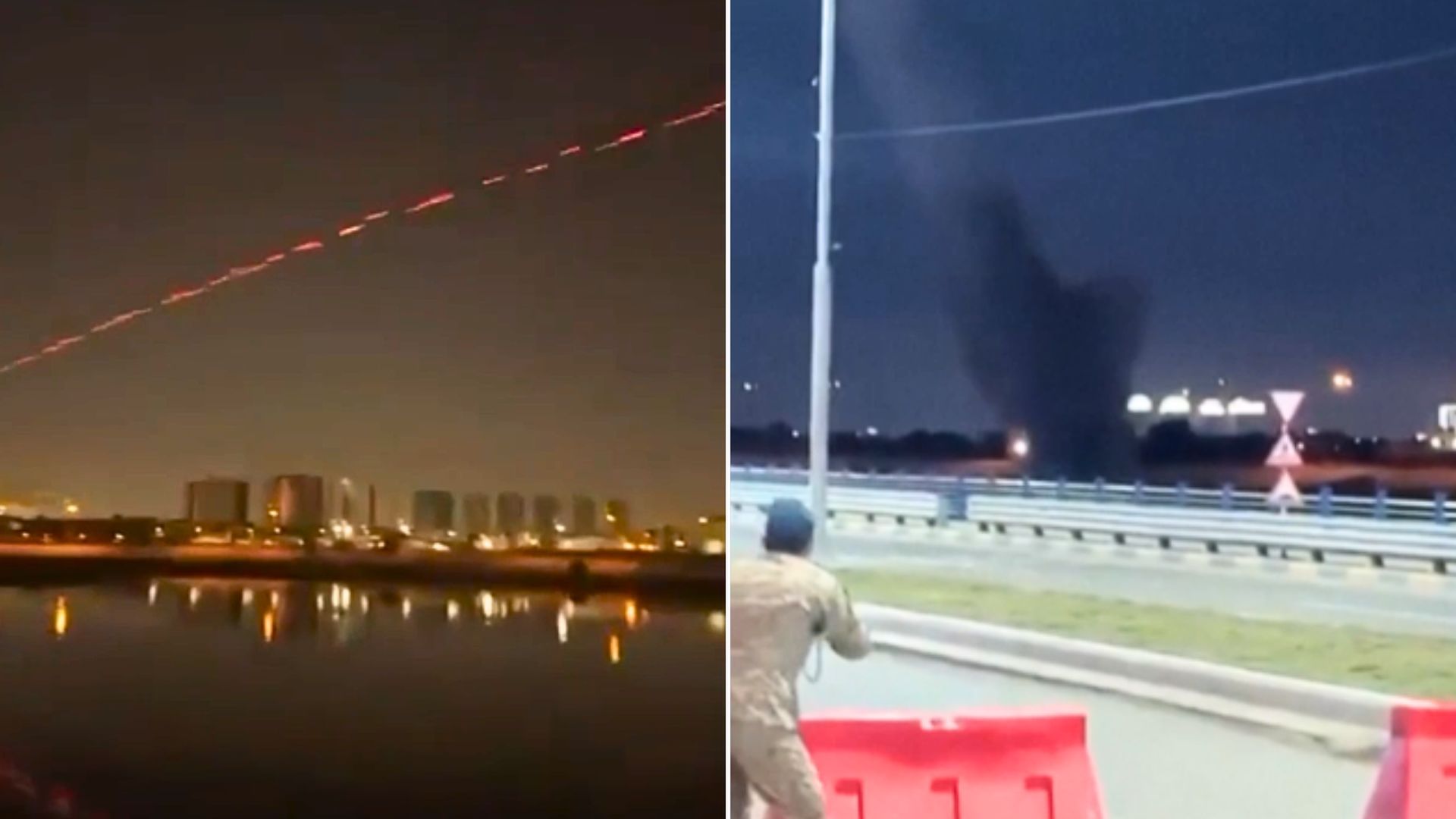 Eksplozje w Iraku. Bronie Iranu i USA nagrane w akcji