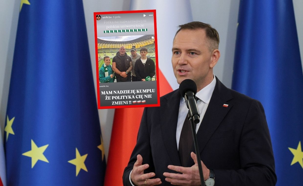 Padło pytanie o "Wielkiego Bu". "Każdy ma prawo spotykać się z kim chce"