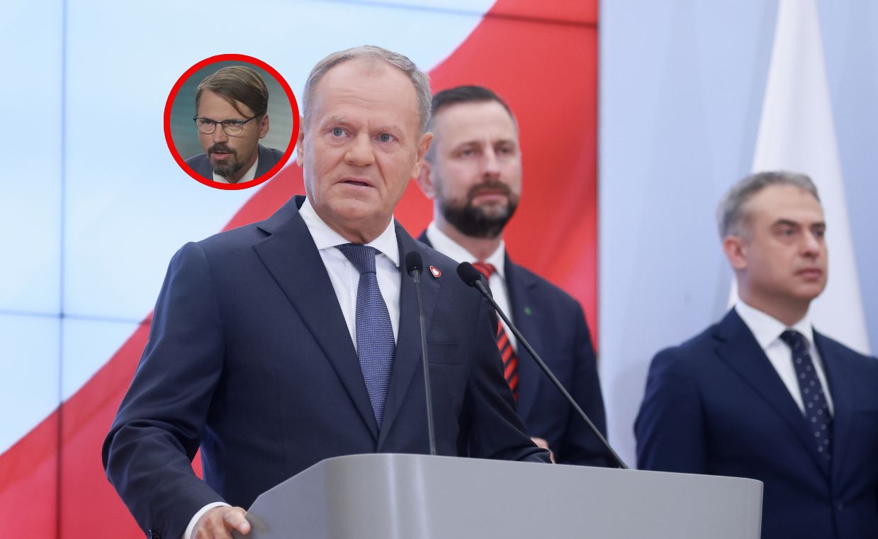 "Mało poważne". Poseł Konfederacji uderza w Tuska