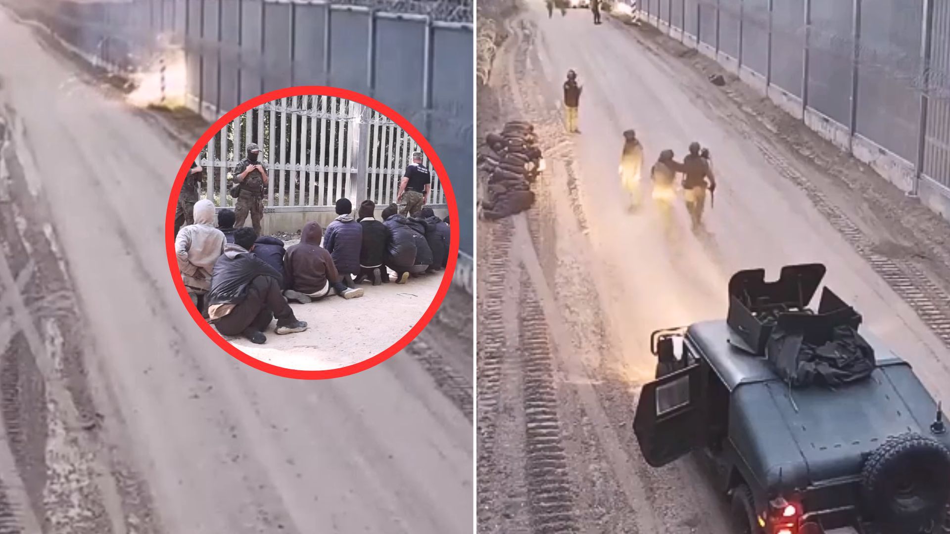 Duża grupa migrantów na granicy. Decyzja mogła być tylko jedna