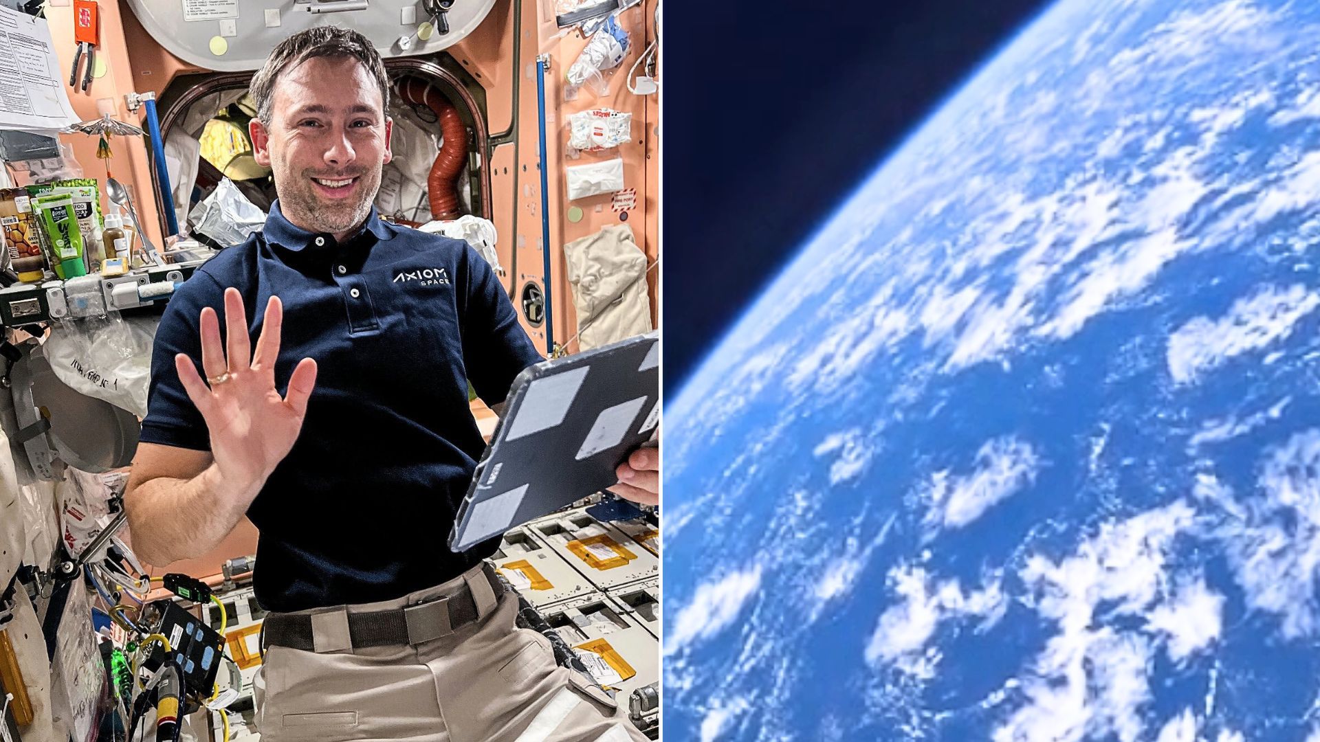 Wyjątkowe nagranie Polaka z kosmosu. Pokazał, jak wygląda ziemia