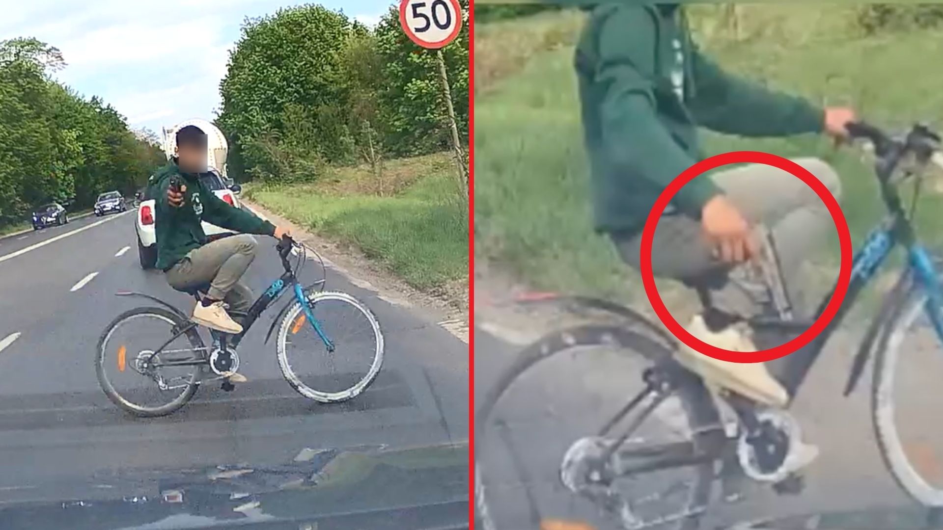 Zatrzymali nastoletnich Romów. Świadek nagrał, co robili