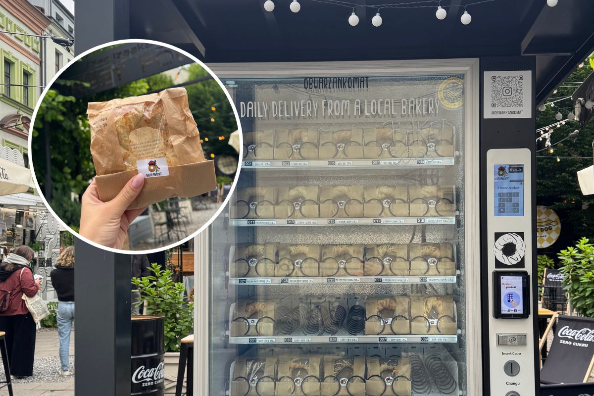 W Krakowie stanął niecodzienny automat. Co możemy w nim znaleźć?