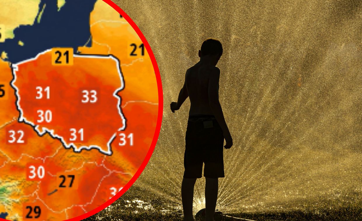 Żar poleje się z nieba. Wiadomo, kiedy kulminacja upału
