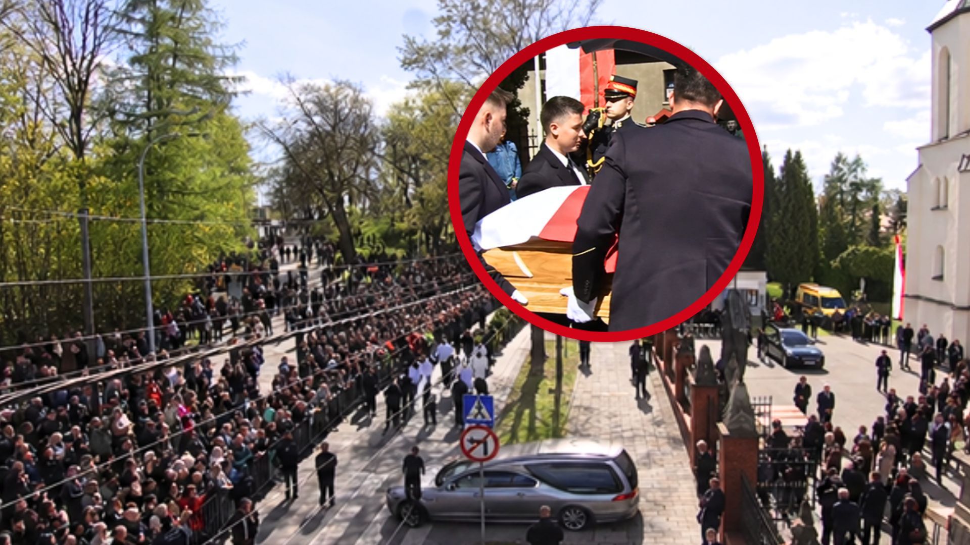 Ostatnia droga Litewki. Obrazki spod kościoła chwytają za serce