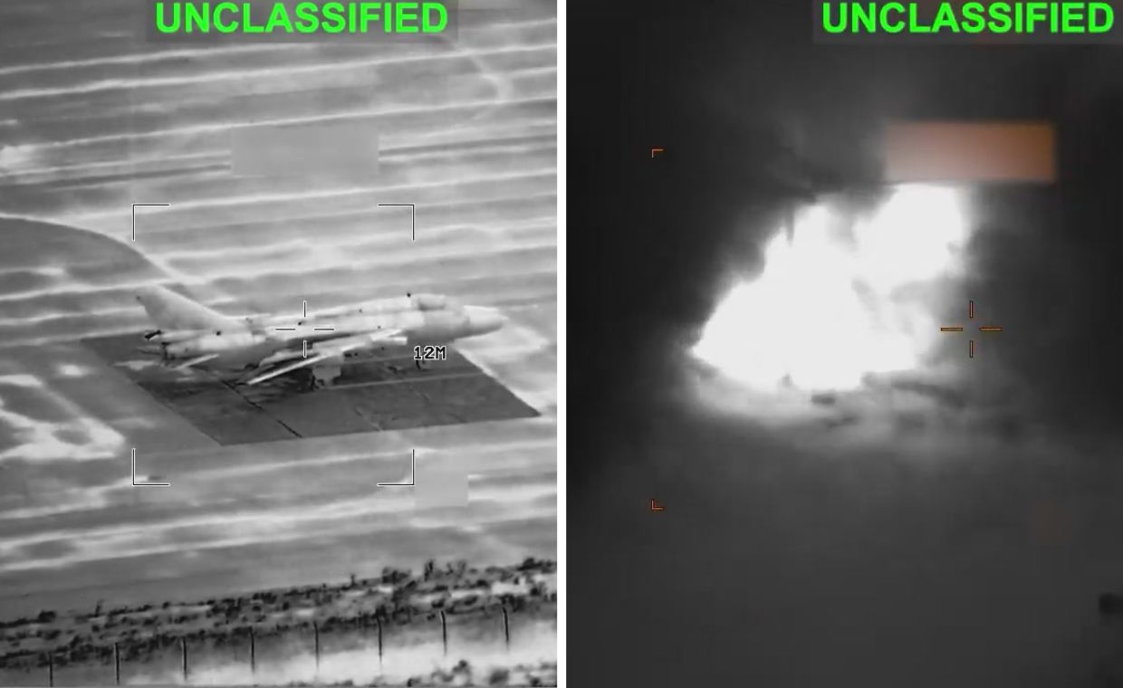 Amerykanie odtajnili nagranie. Tak wyglądał atak na Iran