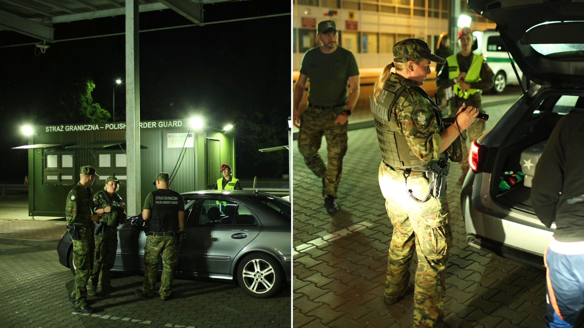 Kontrole przy granicy z Niemcami. Straż Graniczna pokazała nagranie