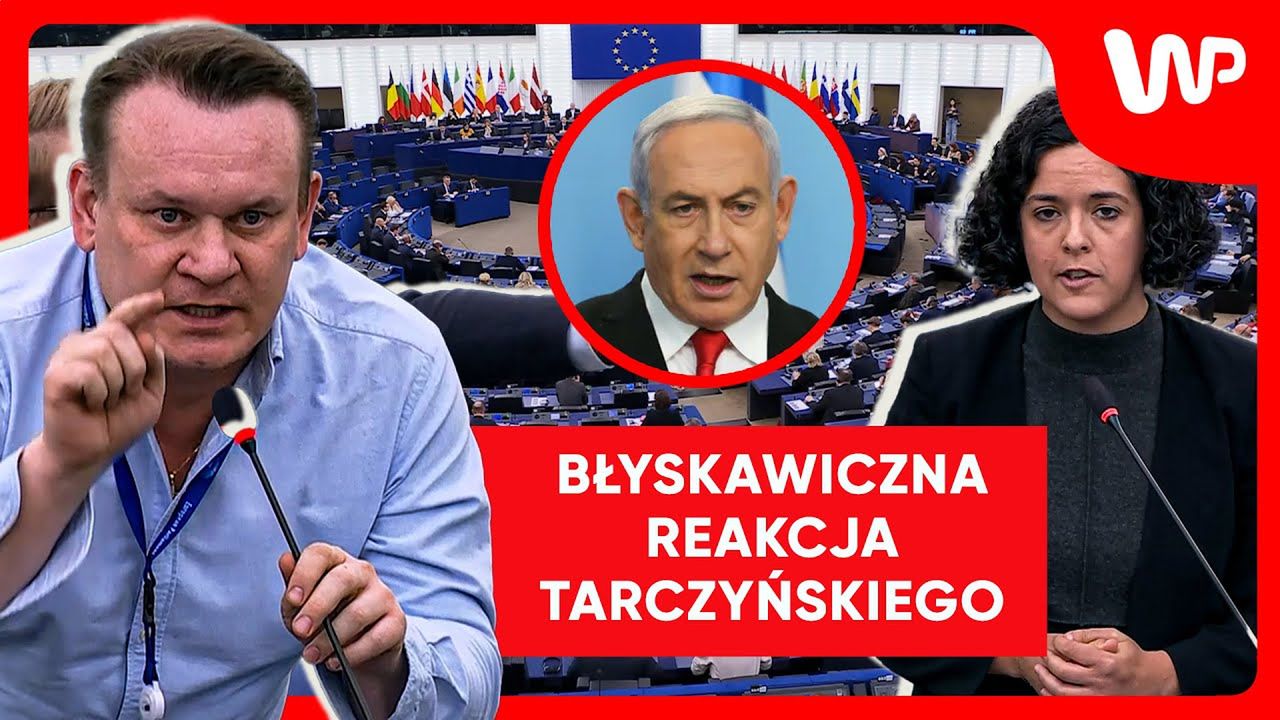 Tarczyński bronił Izraela w PE. "Jeśli Hamas nie zniknie, nie będzie pokoju"