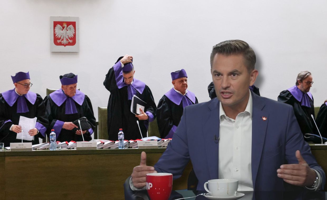 Wiceminister sprawiedliwości załamany. Komentuje awanture w Trybunale