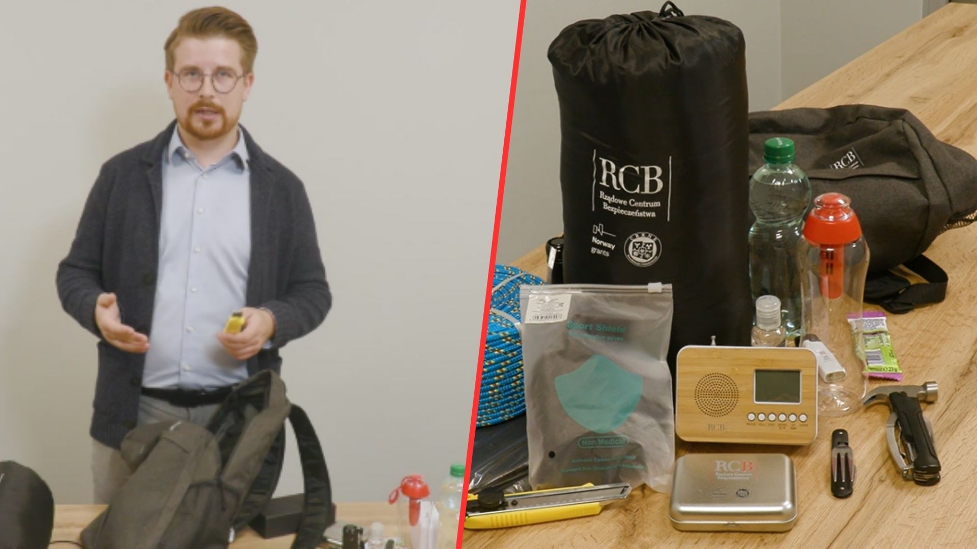 Masz spakowany plecak ewakuacyjny? RCB podpowiada co ze sobą zabrać