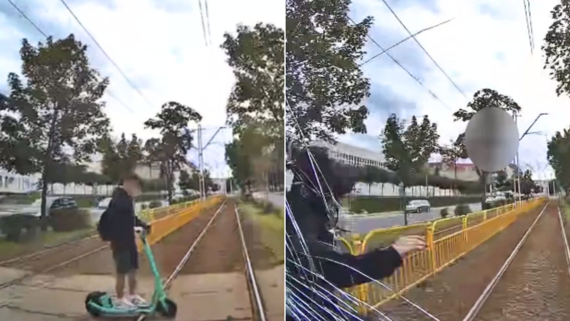 Nastolatek wjechał hulajnogą pod tramwaj. Miał słuchawki w uszach