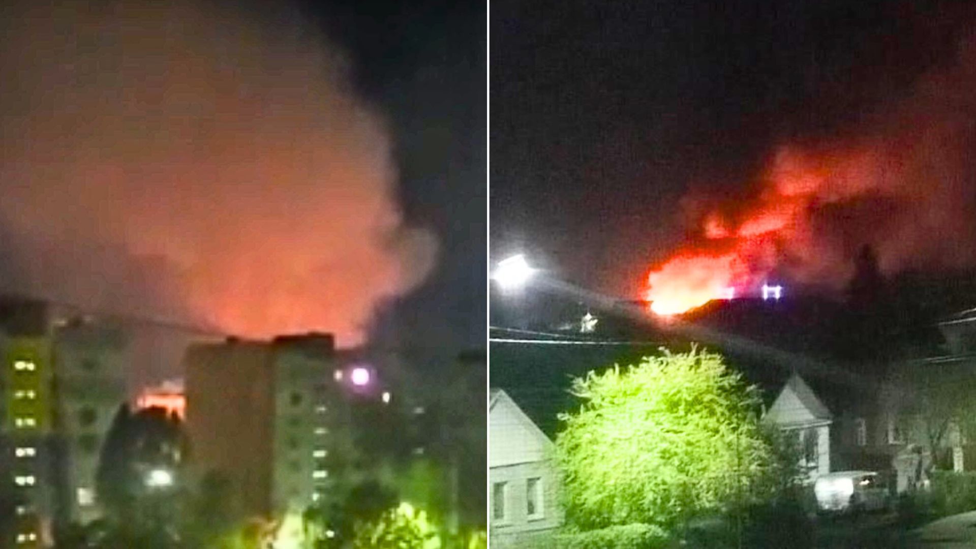 Atak na fabrykę armii Putina. Nagrania z Briańska