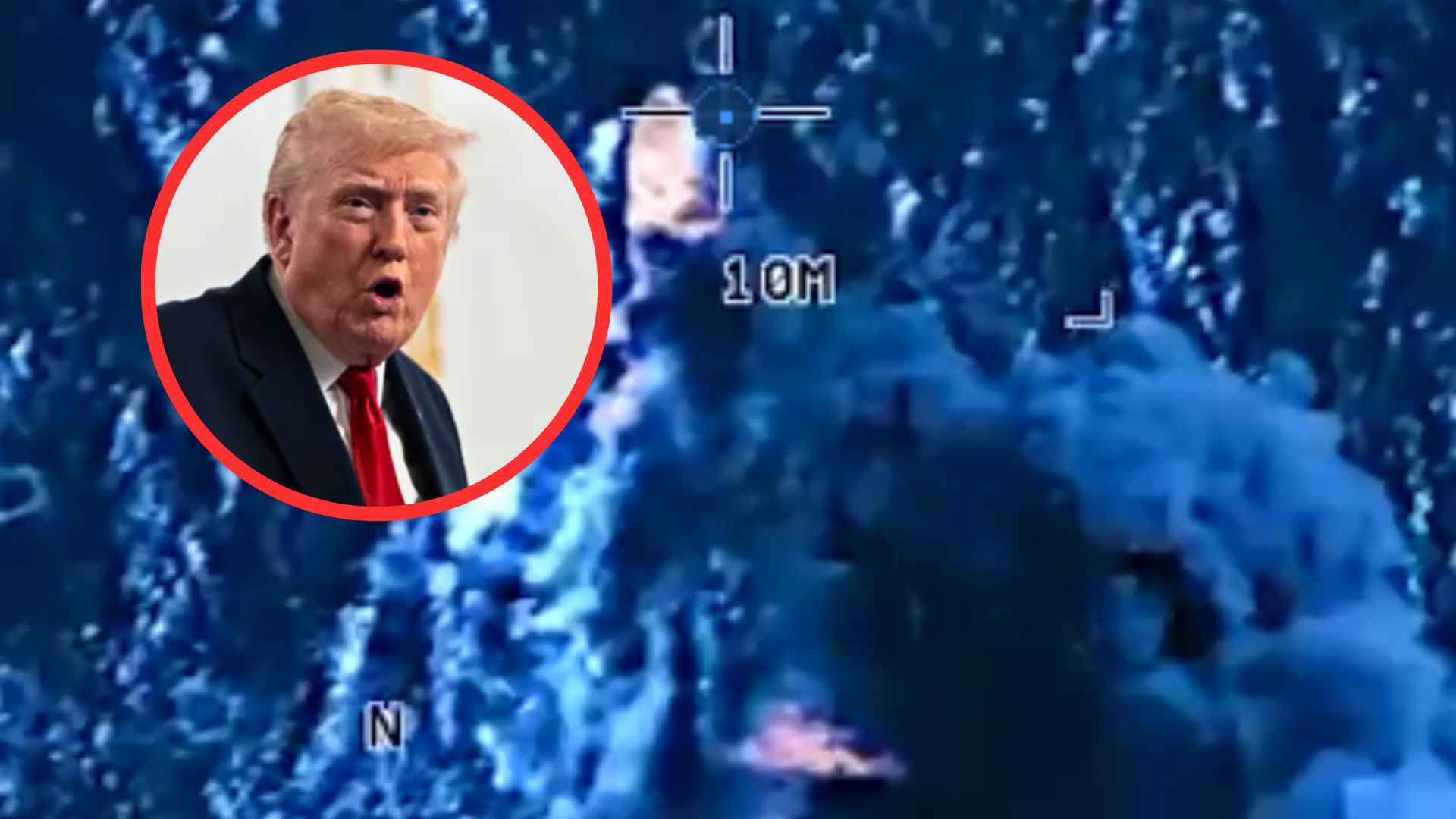 Bezlitosna seria USA. Nowe nagranie z ataku na Pacyfiku