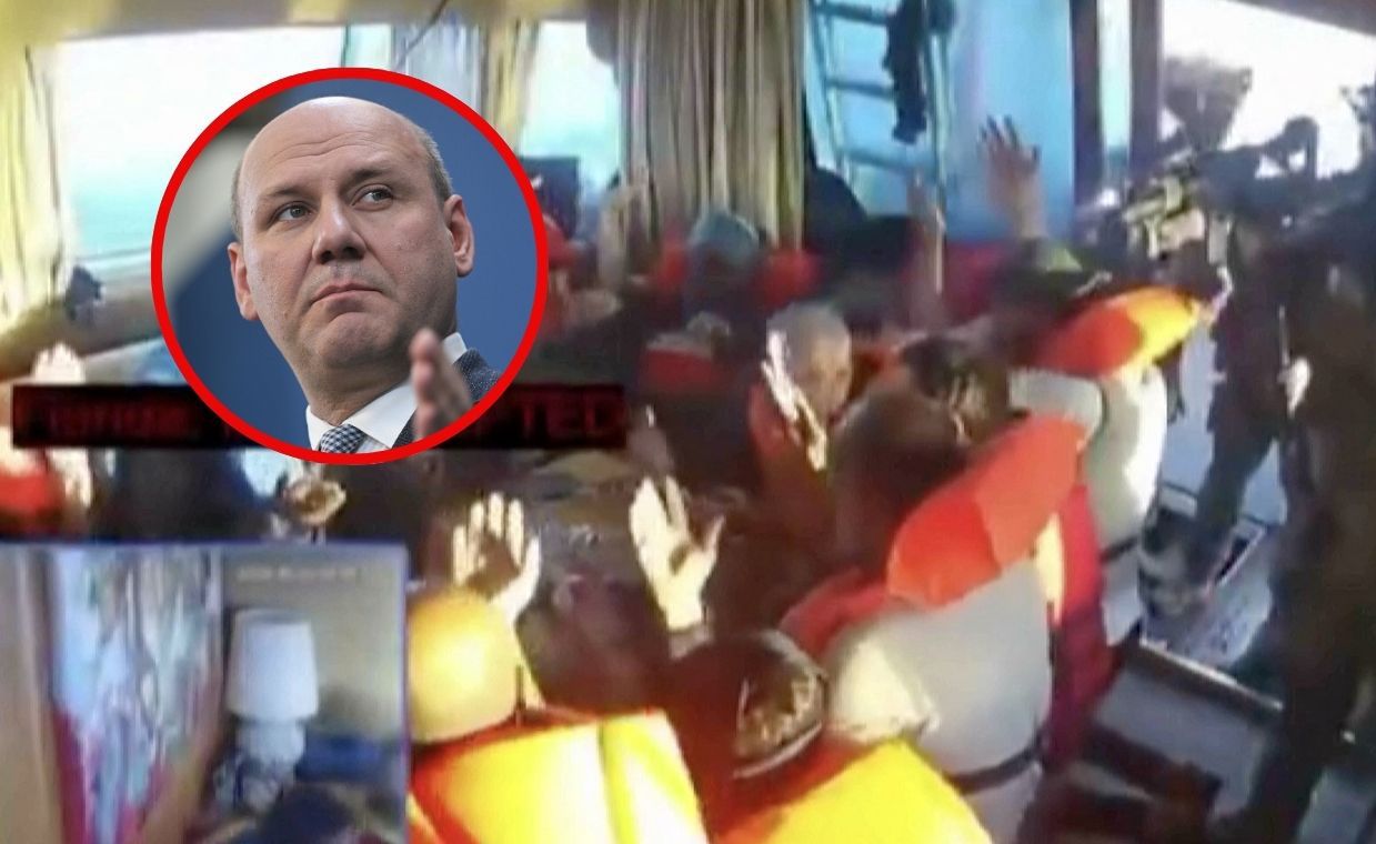 Flotylla z Polakami zatrzymana. Jest komentarz byłego szefa MSZ