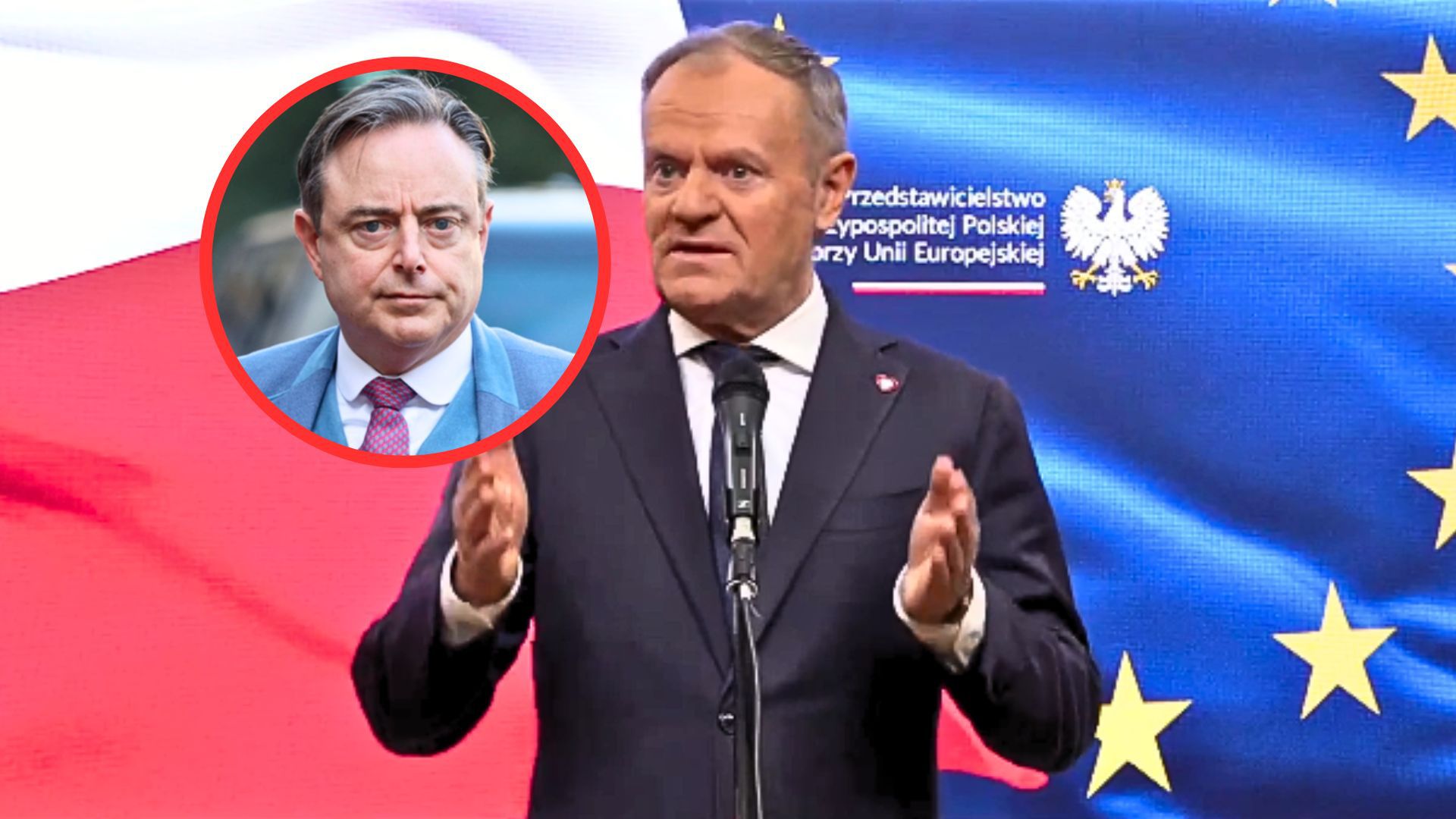 Tusk uderzył w premiera Belgii. Nagranie z Brukseli