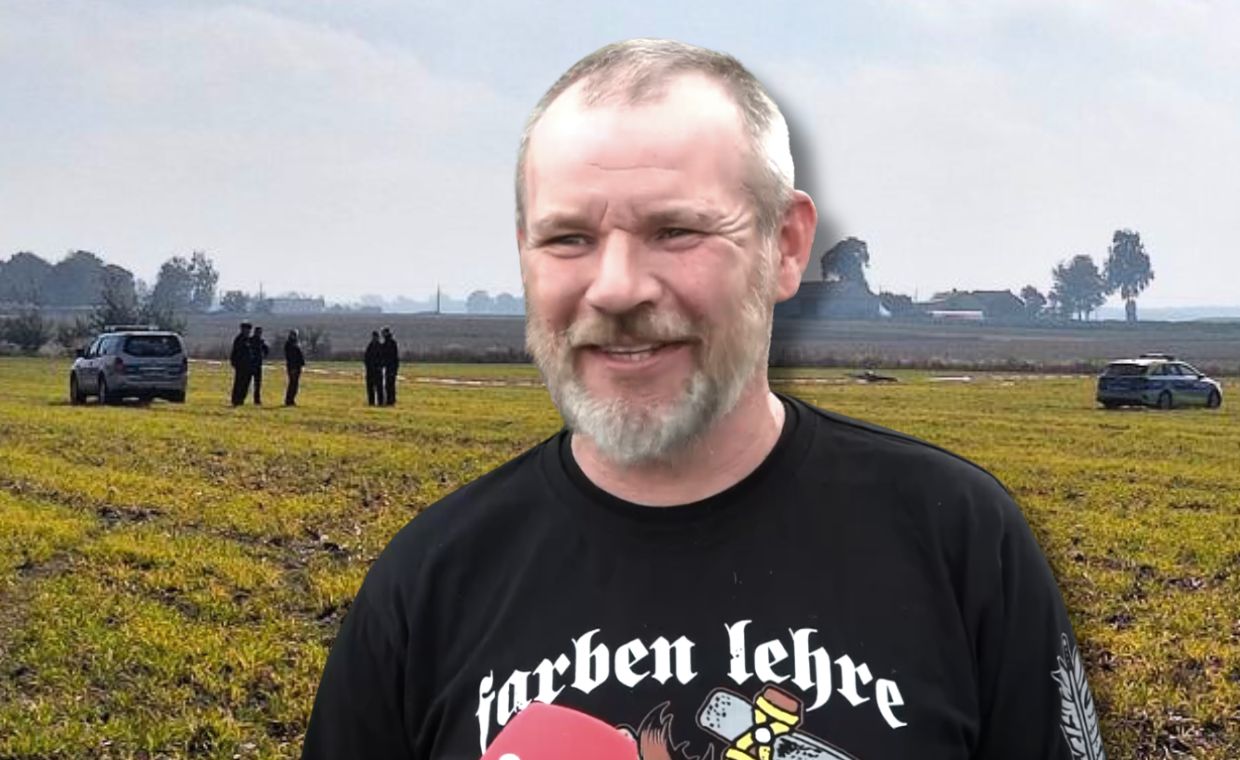 Na jego pole spadł dron. Rolnik odpowiada internetowym hejterom