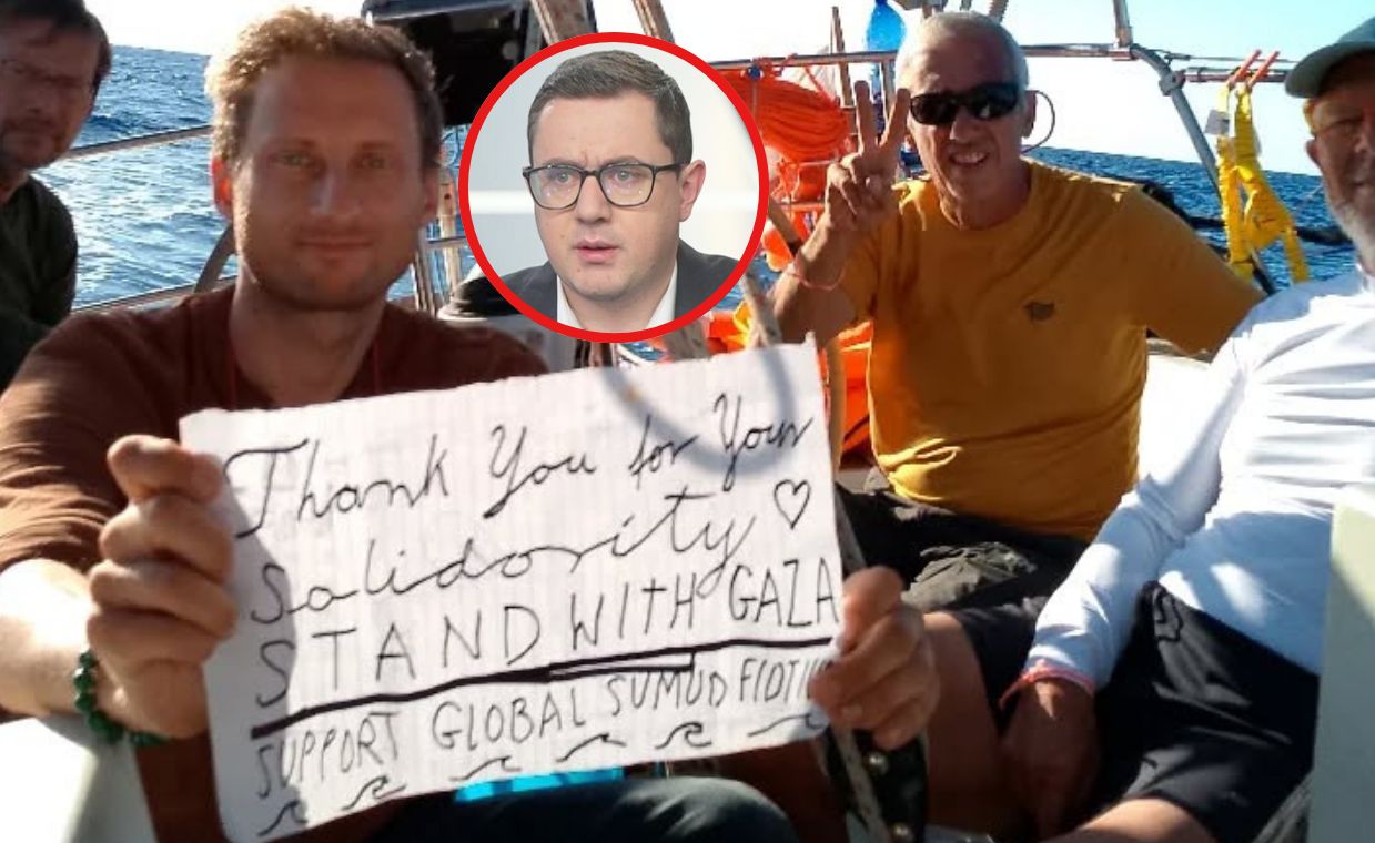 Starczewski promował siebie? "Tylko to zostało z tej misji"