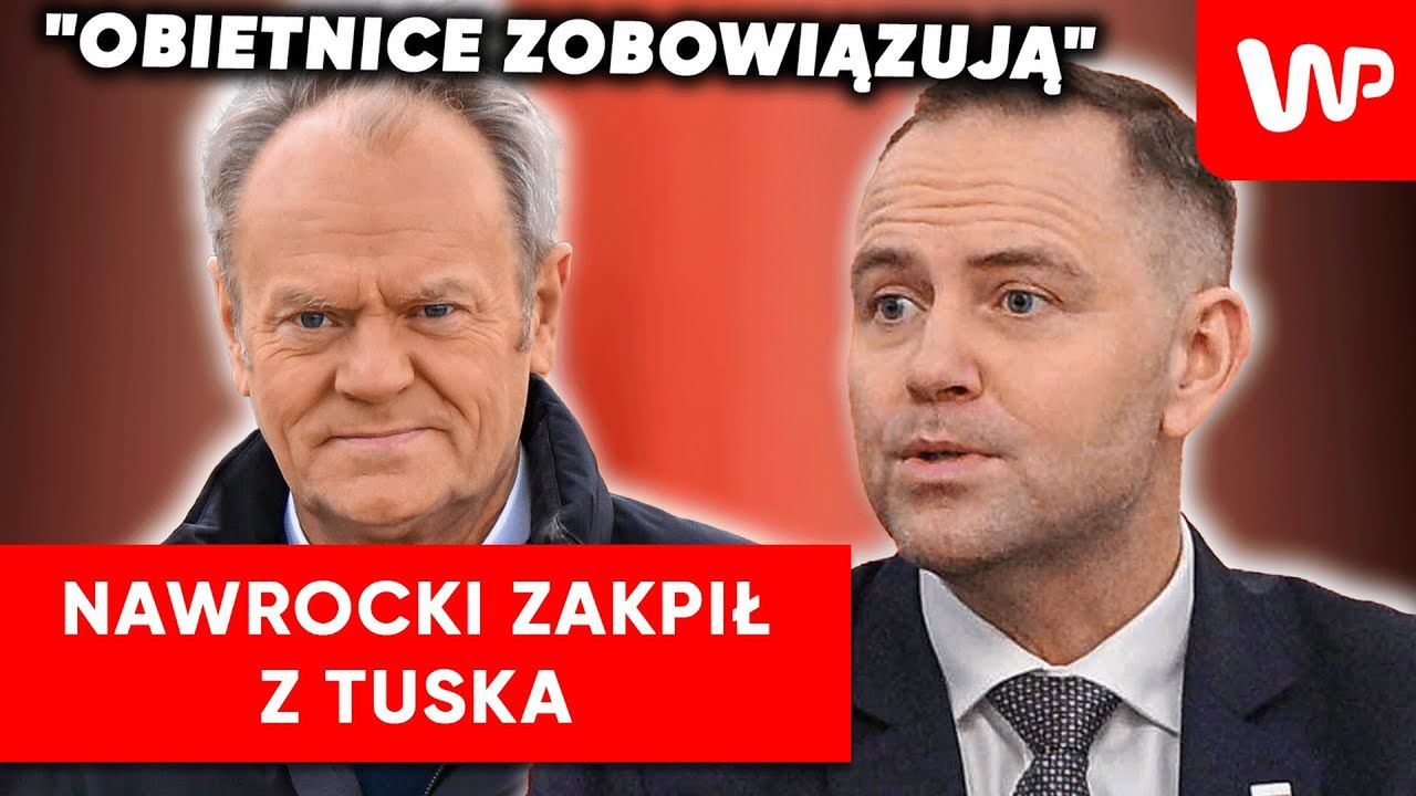 Nawrocki zakpił z Tuska. Nagranie z Rady Dialogu Społecznego