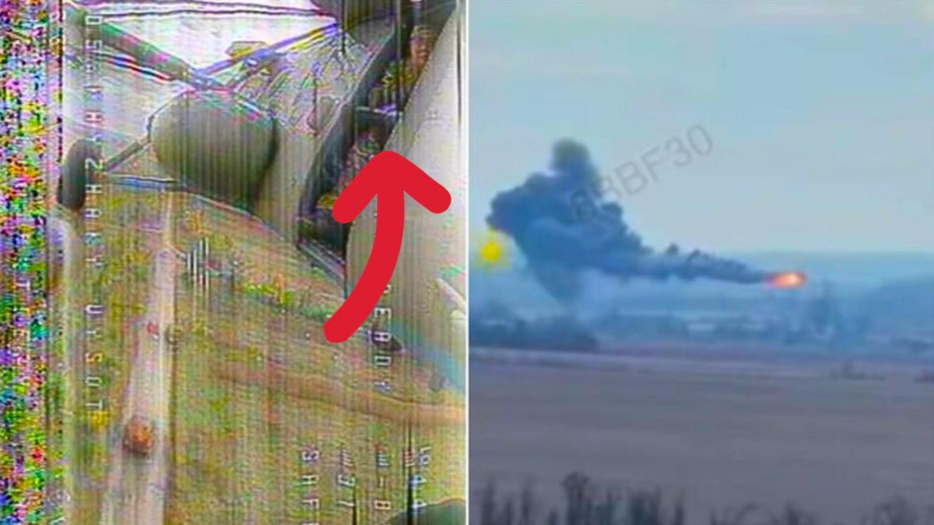 Dron uderzył w rosyjski Mi-8. Moment spektakularnej akcji w powietrzu