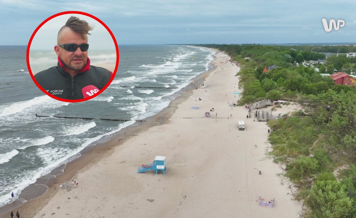 Zdemolowana wieża ratownicza w Mielnie. "Ponieśliśmy pewne straty"
