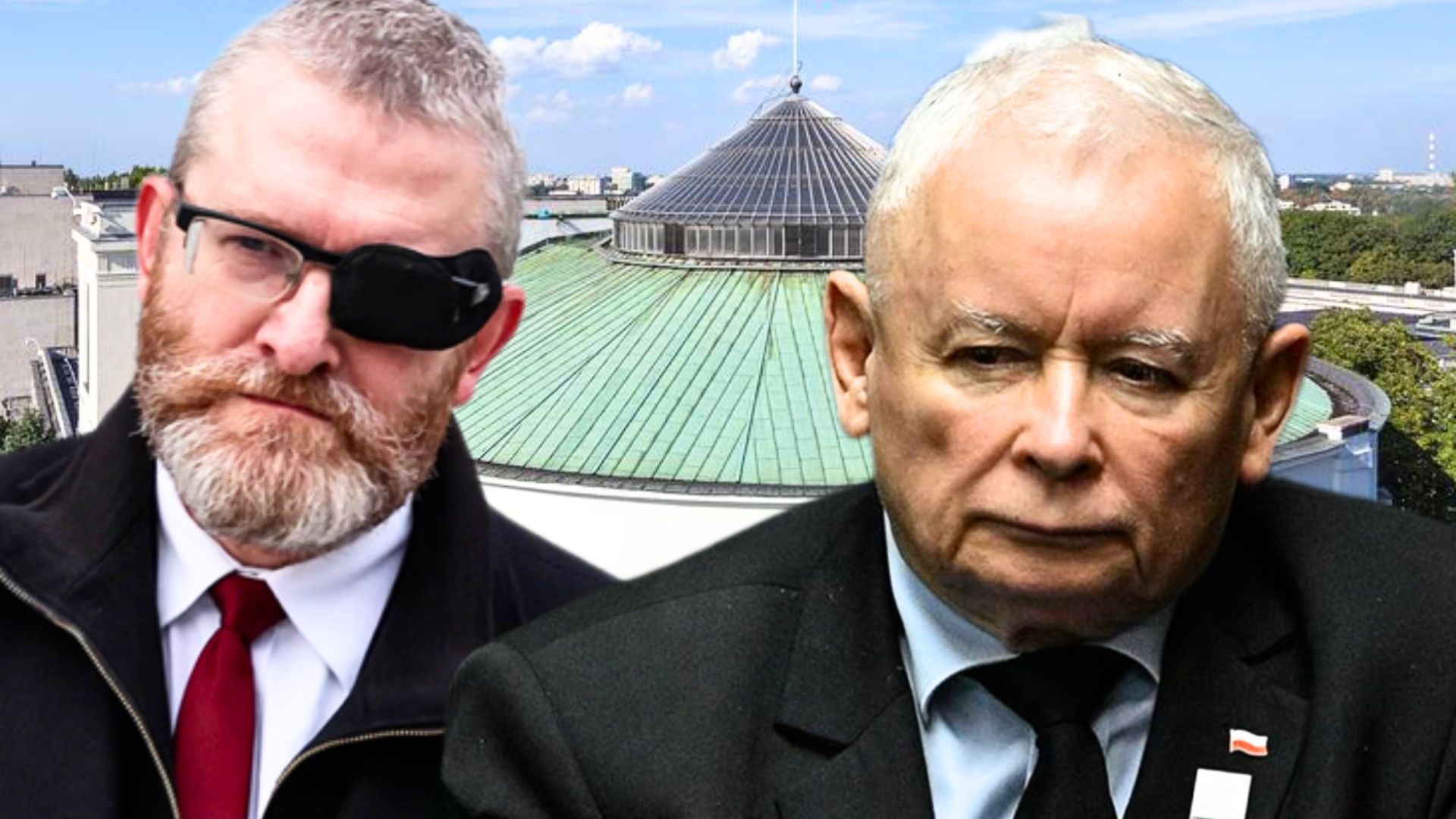 Kaczyński uderzył w partię Brauna. "To jest tylko jaszczur"