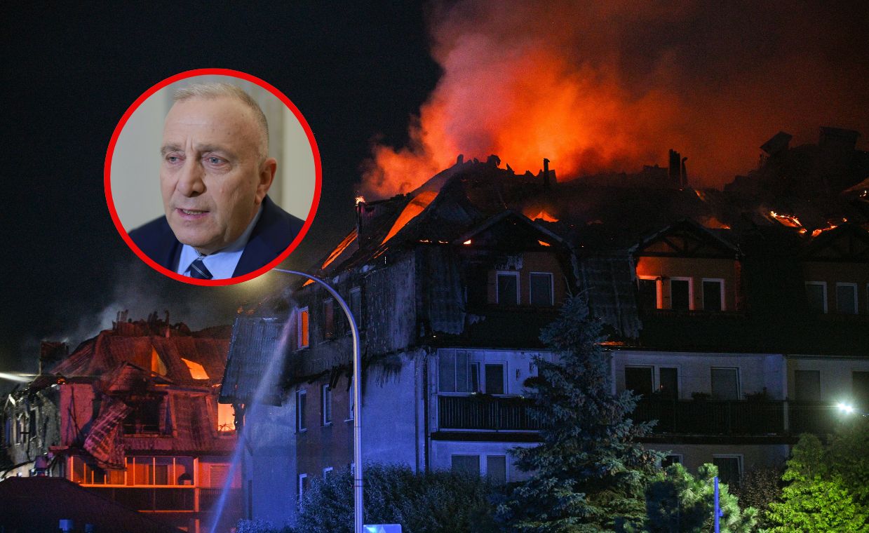 Pożar w Ząbkach nie był przypadkowy? "Może być drugie dno"