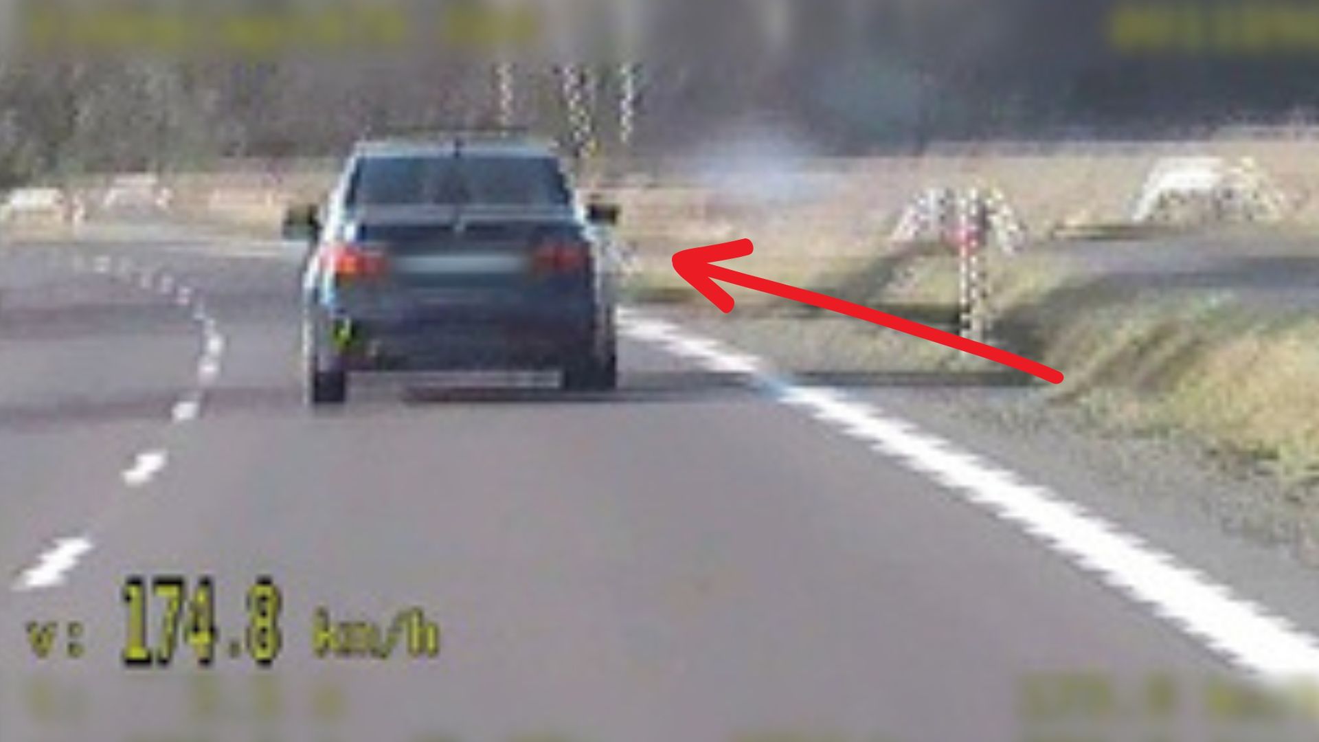 18-latek w BMW przesadził. Dostał 2,5 tys. zł mandatu