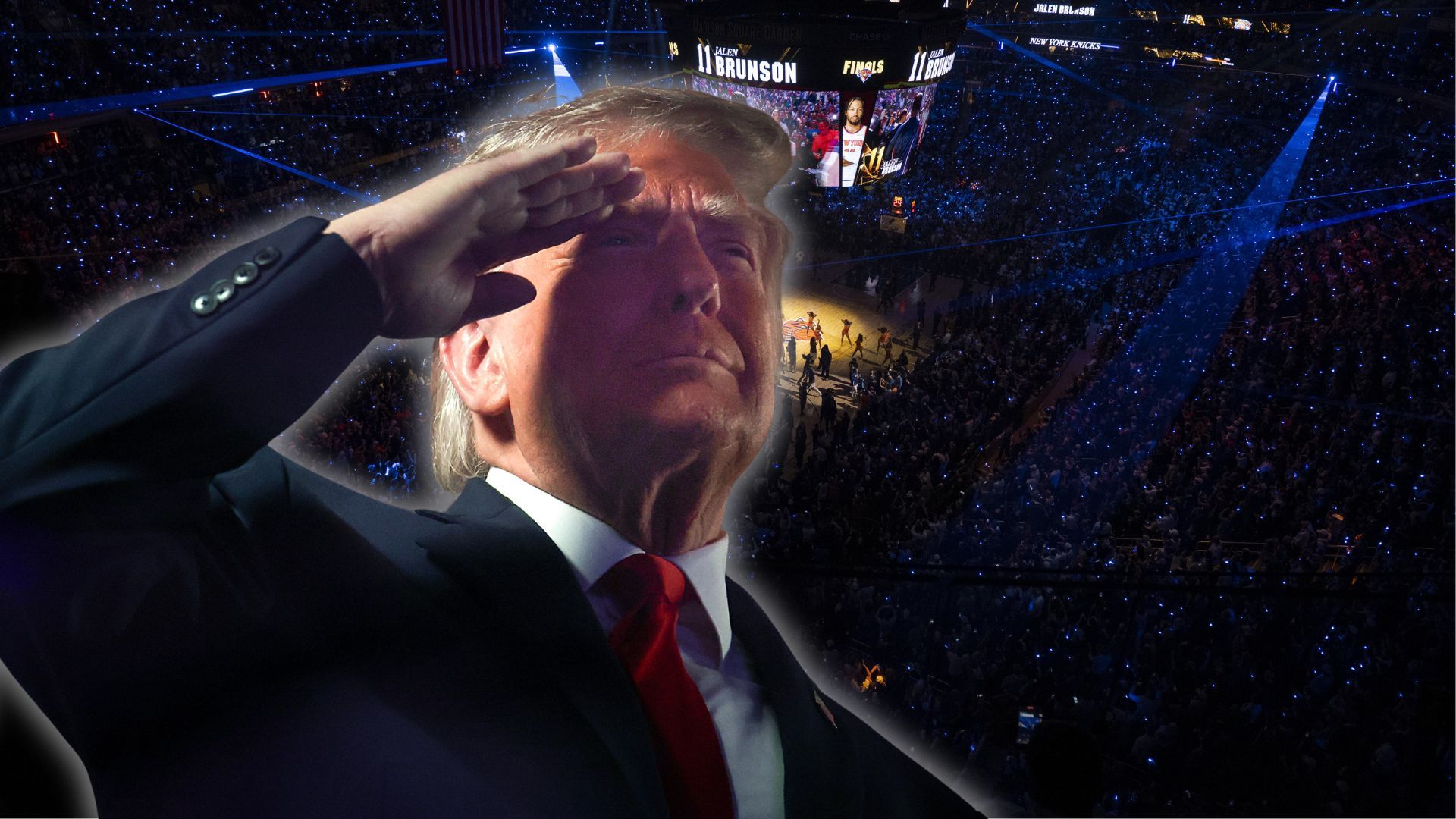 Sceny podczas finału NBA. Kibice nie mieli litości dla Trumpa