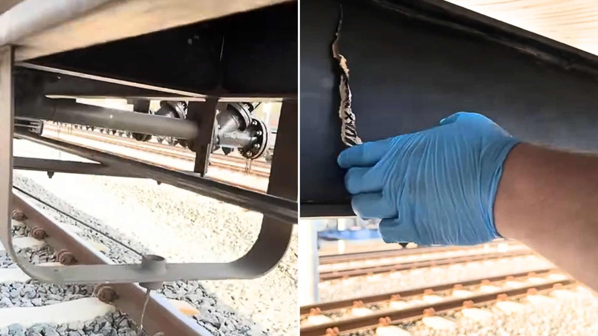 Odkrycie w pociągu z Białorusi. W wagonie była specjalna skrytka