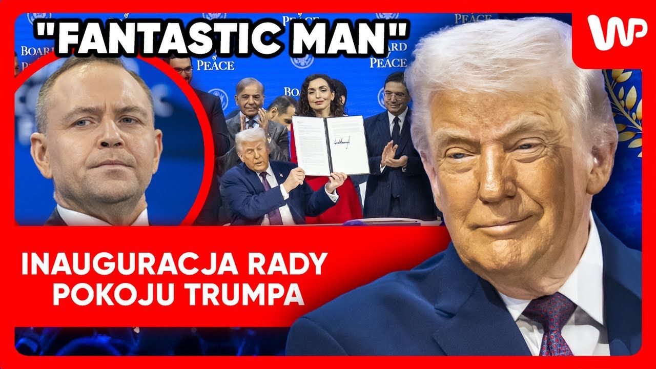 Inauguracja Rady Pokoju. Trump podziękował Nawrockiemu