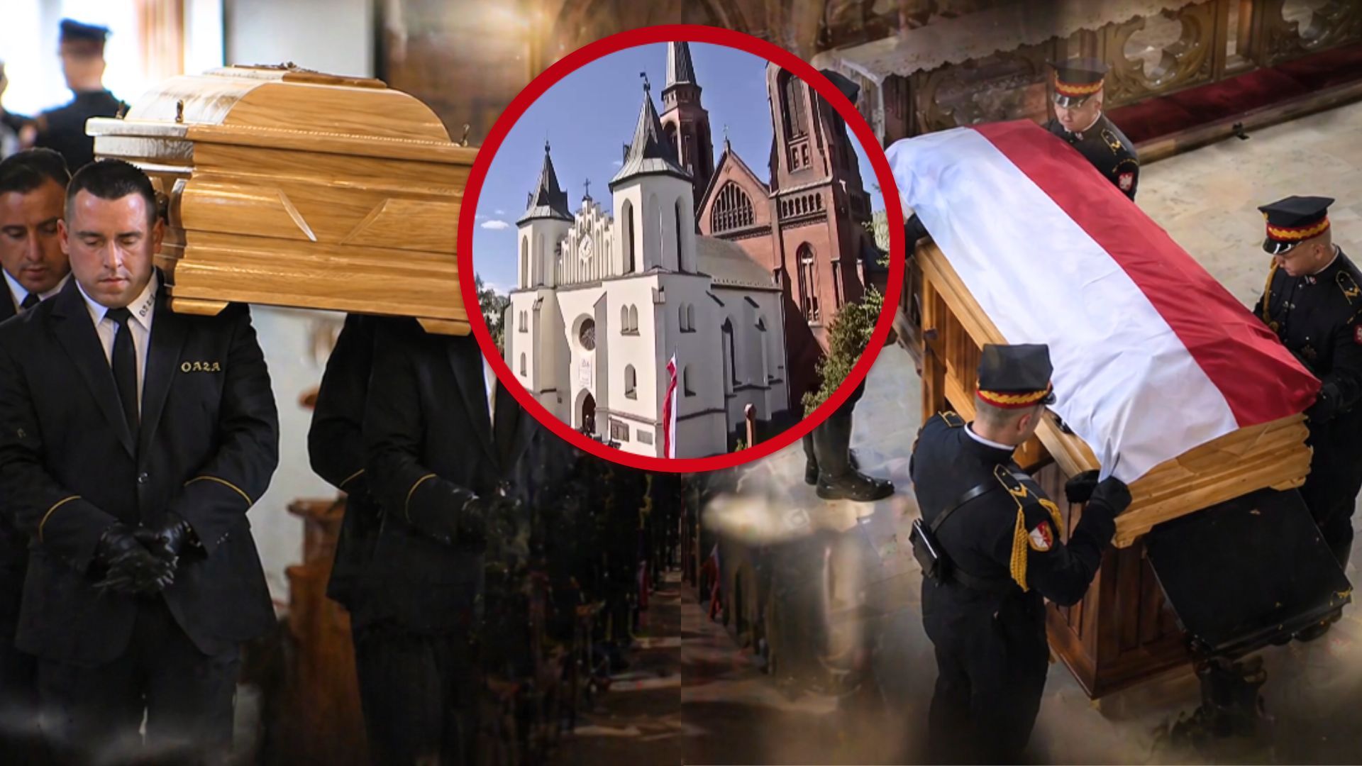 Pogrzeb Łukasza Litewki. Tak wyglądały pierwsze chwile uroczystości