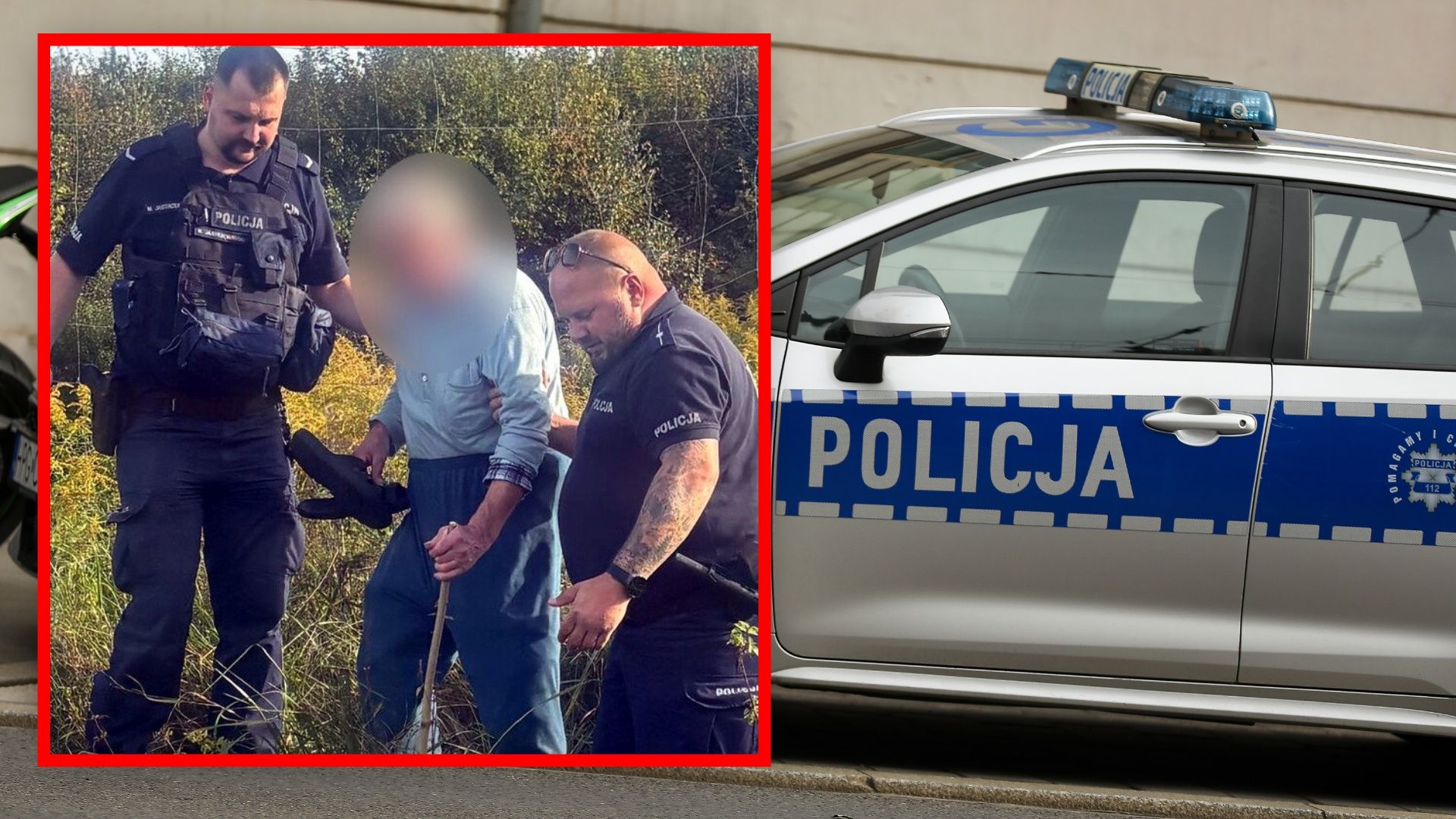 Błądził wzdłuż torów. Szedł przez 4 km. Tak zareagowali policjanci