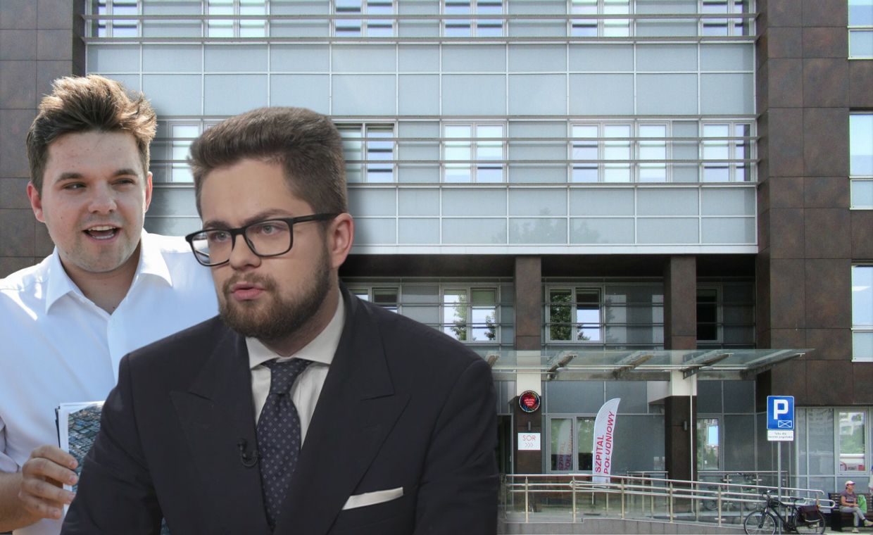 Skandal wokół KO i szpitala. Rzecznik Konfederacji nie hamował się