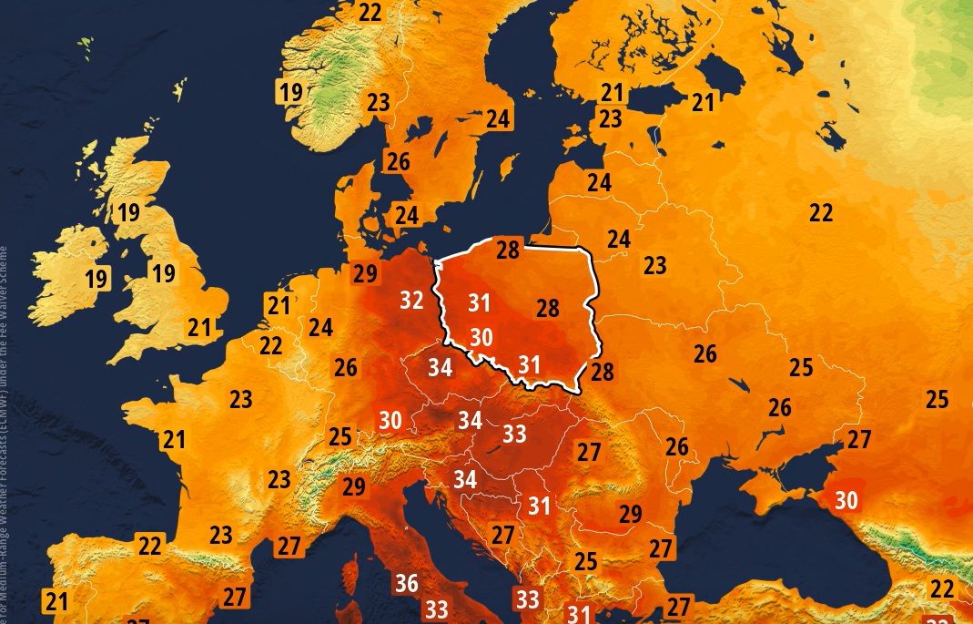 Pogodowy rollercoaster: upał, chłód, upał
