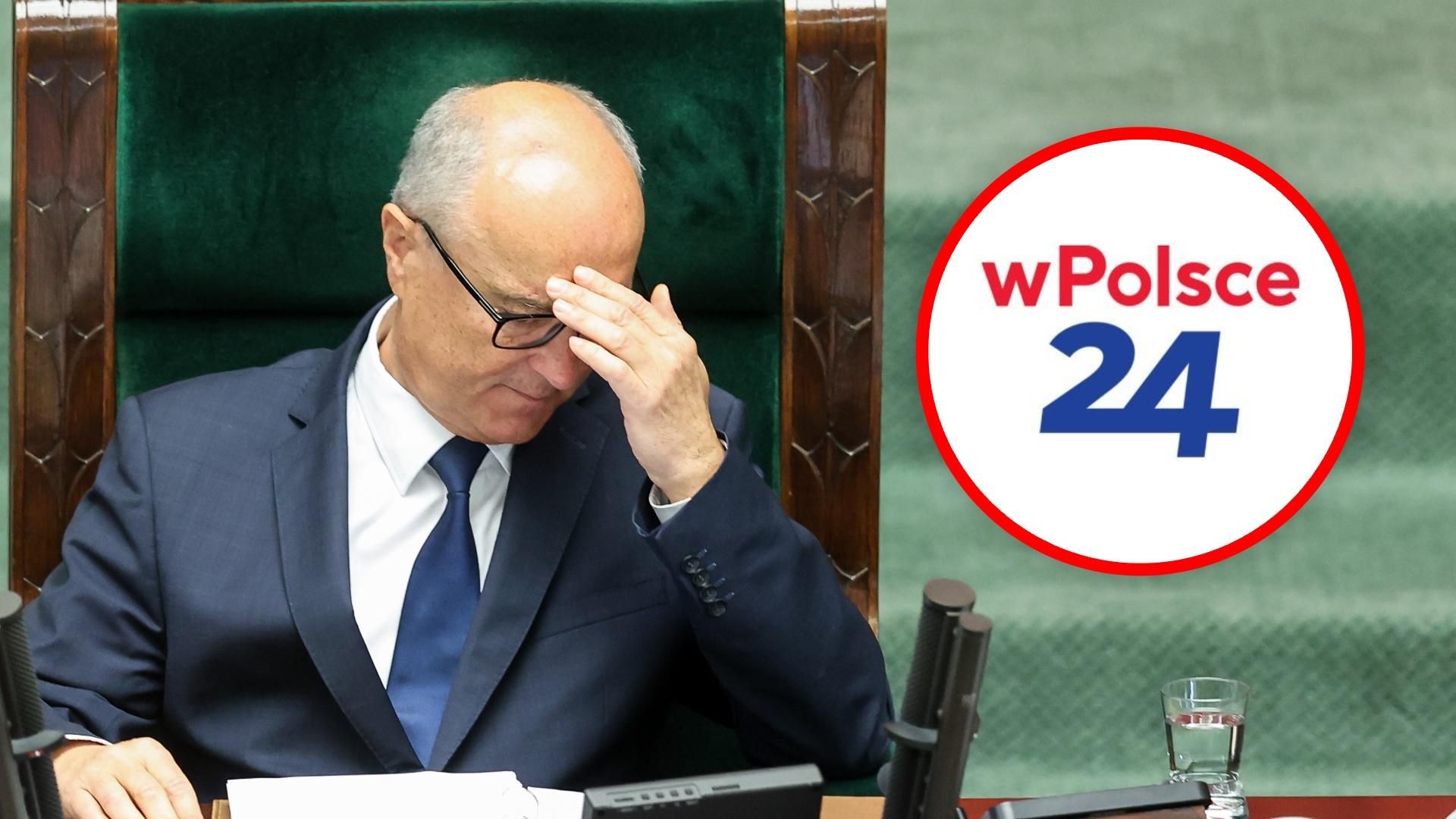 Sceny w Sejmie. Czarzasty do reportera: Nie szanuję pana telewizji