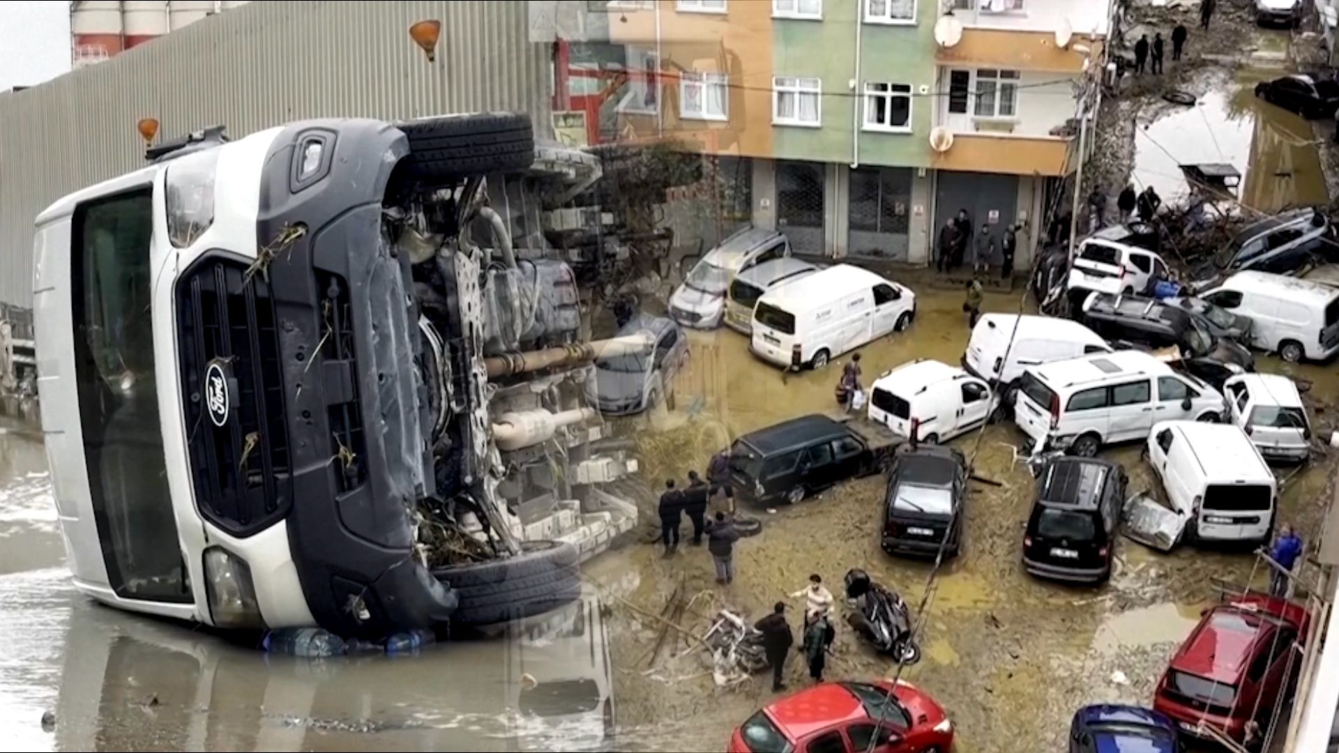 Sceny jak z filmu. Koszmarny widok na ulicach Stambułu po powodzi