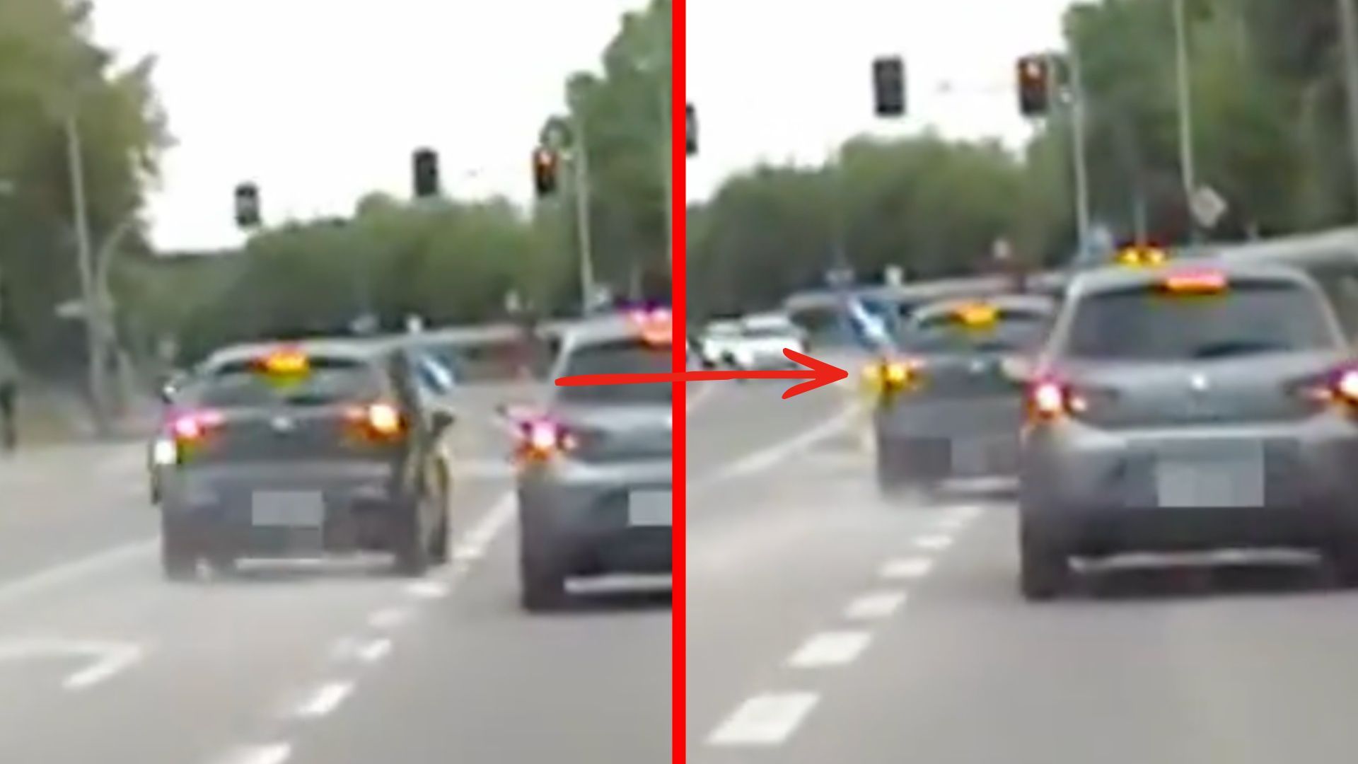 Pijany Białorusin szalał na drodze. Policja pokazała nagranie